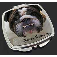 Bulldog "Yours Forever..." Make-Up Compact Mirror