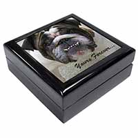 Bulldog "Yours Forever..." Keepsake/Jewellery Box