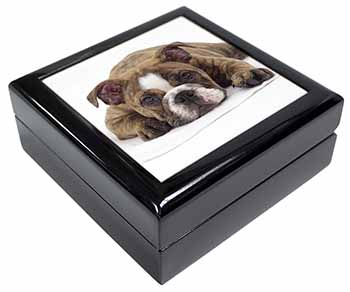 Bulldog Keepsake/Jewellery Box