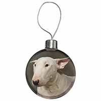 Bull Terrier Dog Christmas Bauble