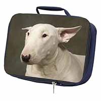 Bull Terrier Dog Navy Insulated School Lunch Box/Picnic Bag