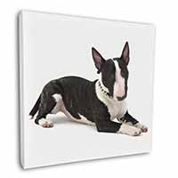 Bull Terrier Dog Square Canvas 12"x12" Wall Art Picture Print