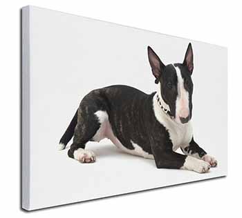 Bull Terrier Dog Canvas X-Large 30"x20" Wall Art Print