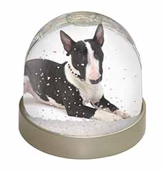 Bull Terrier Dog Snow Globe Photo Waterball