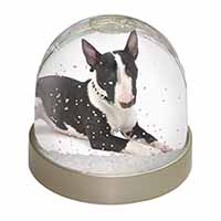 Bull Terrier Dog Snow Globe Photo Waterball