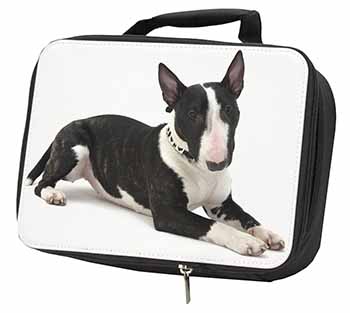 Bull Terrier Dog Black Insulated School Lunch Box/Picnic Bag