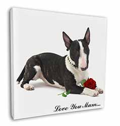 Bull Terrier+Rose 