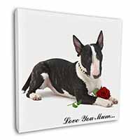 Bull Terrier+Rose 