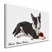 Bull Terrier+Rose 