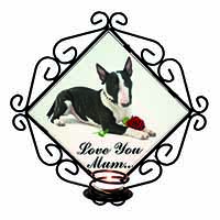 Bull Terrier+Rose 