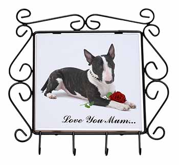 Bull Terrier+Rose 