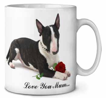 Bull Terrier+Rose 