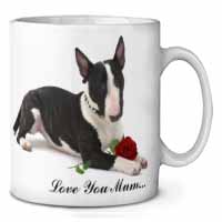 Bull Terrier+Rose 