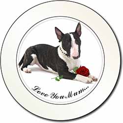 Bull Terrier+Rose 