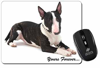 Brindle and White Bull Terrier "Yours Forever..." Computer Mouse Mat