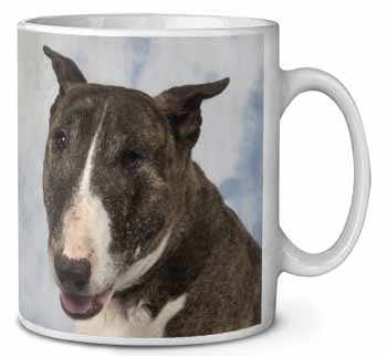 Brindle Bull Terrier Dog Ceramic 10oz Coffee Mug/Tea Cup