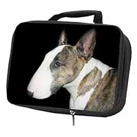 A Beautiful Brindle Bull Terrier Black Insulated School Lunch Box/Picnic Bag