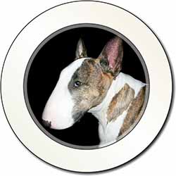 A Beautiful Brindle Bull Terrier Car or Van Permit Holder/Tax Disc Holder
