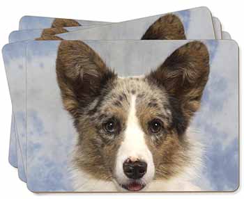 Cardigan Corgi Dog Picture Placemats in Gift Box