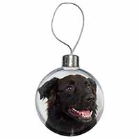 Black Border Collie Dog Christmas Bauble
