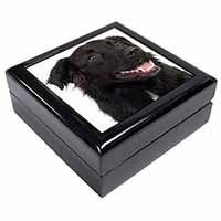 Black Border Collie Dog Keepsake/Jewellery Box