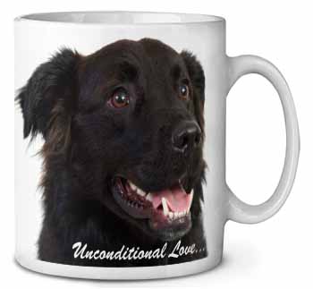 Black Border Collie With Love Ceramic 10oz Coffee Mug/Tea Cup
