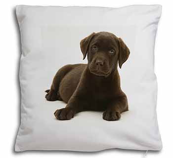 Chesapeake Bay Retriever Dog Soft White Velvet Feel Scatter Cushion