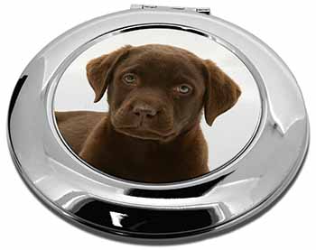 Chesapeake Bay Retriever Dog Make-Up Round Compact Mirror