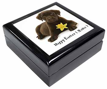 Personalised Name Labrador Keepsake/Jewellery Box