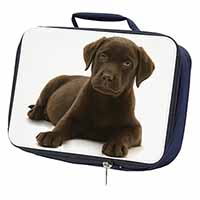Chesapeake Bay Retriever Dog Navy Insulated School Lunch Box/Picnic Bag