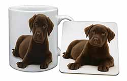 Chesapeake Bay Retriever Dog Mug and Coaster Set