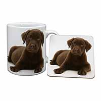 Chesapeake Bay Retriever Dog Mug and Coaster Set
