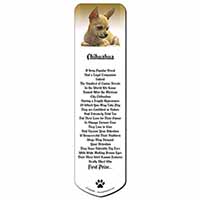 Chihuahua Bookmark, Book mark, Printed full colour