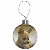 Chihuahua Christmas Bauble