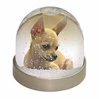 Chihuahua Snow Globe Photo Waterball