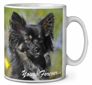 Black Chihuahua "Yours Forever..." Ceramic 10oz Coffee Mug/Tea Cup