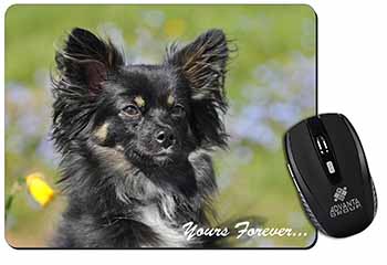 Black Chihuahua "Yours Forever..." Computer Mouse Mat