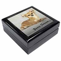 Brown Chihuahua "Yours Forever..." Keepsake/Jewellery Box