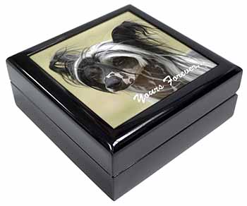 Chinese Crested Dog "Yours Forever..." Keepsake/Jewellery Box