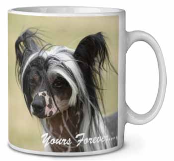 Chinese Crested Dog "Yours Forever..." Ceramic 10oz Coffee Mug/Tea Cup