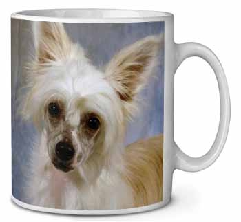 Chinese Crested Powder Puff Dog Ceramic 10oz Coffee Mug/Tea Cup