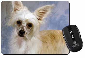 Chinese Crested Powder Puff Dog Computer Mouse Mat