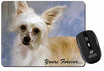 Chinese Crested Powder Puff Dog Computer Mouse Mat