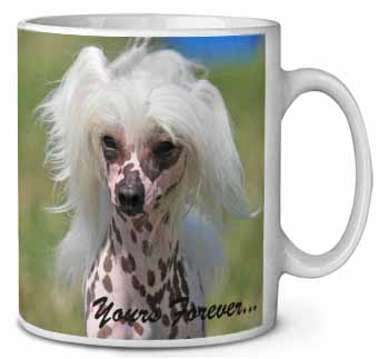 Chinese Crested Dog "Yours Forever..." Ceramic 10oz Coffee Mug/Tea Cup