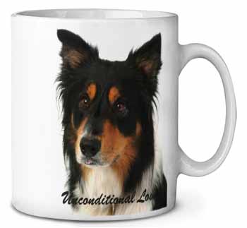 Tri-Colour Border Collie-Love Ceramic 10oz Coffee Mug/Tea Cup