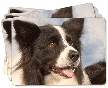 Border Collie Dog Picture Placemats in Gift Box
