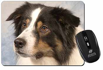 TriCol Border Collie Dog Computer Mouse Mat