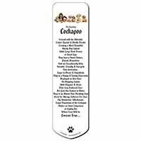 Cockerpoodles Bookmark, Book mark, Printed full colour