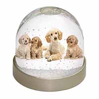 Cockerpoodles Snow Globe Photo Waterball