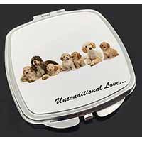 Cockerpoodles-Love- Make-Up Compact Mirror